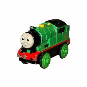 Thomas & Friends Take Along LIGHTS AND SOUNDS PERCY Diecast Metal Train 2007 #6
